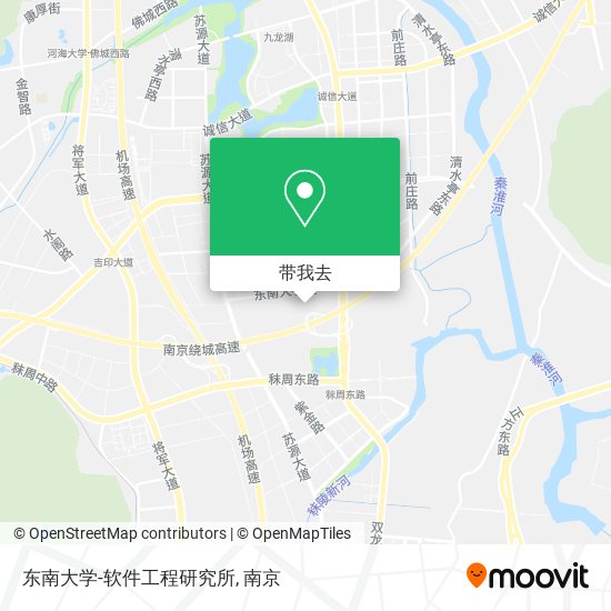 东南大学-软件工程研究所地图