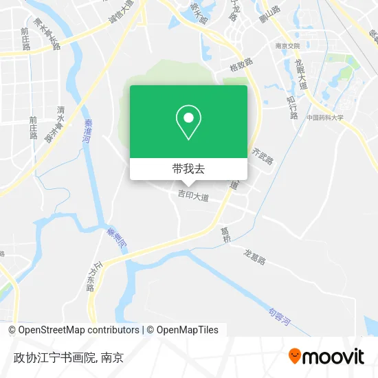 政协江宁书画院地图
