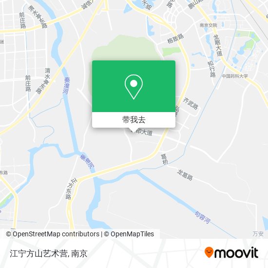江宁方山艺术营地图