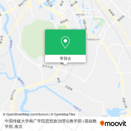 中国传媒大学南广学院思想政治理论教学部-/基础教学部地图