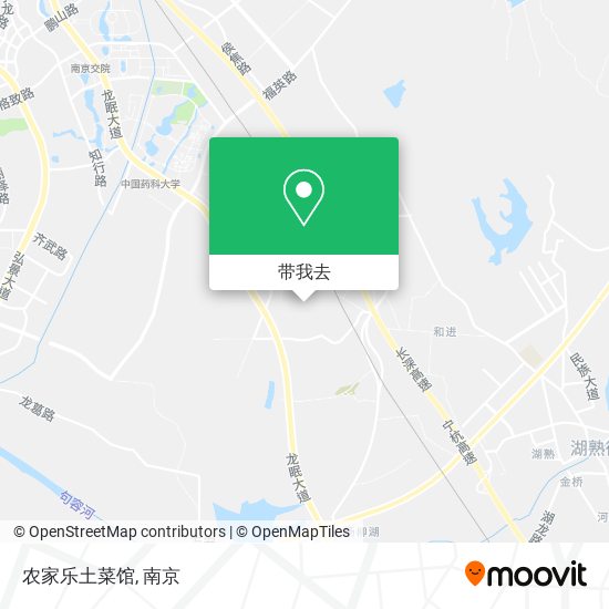 农家乐土菜馆地图
