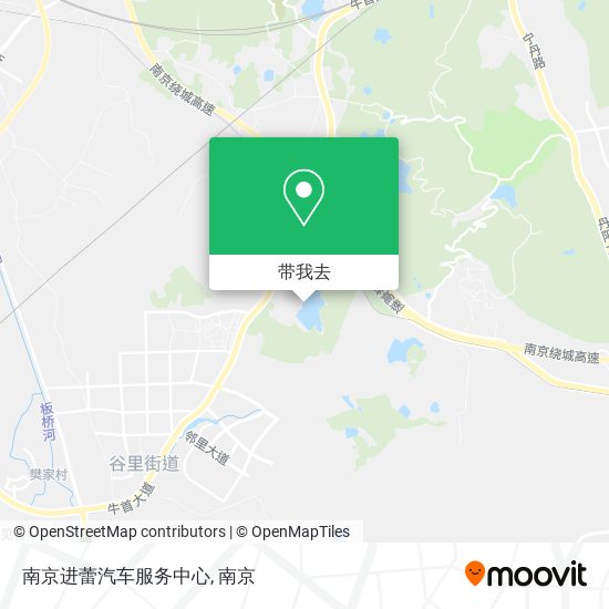 南京进蕾汽车服务中心地图
