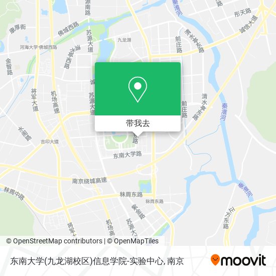 东南大学(九龙湖校区)信息学院-实验中心地图
