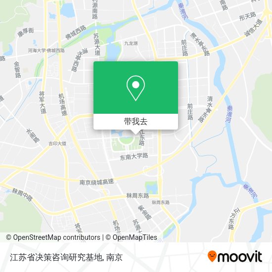 江苏省决策咨询研究基地地图