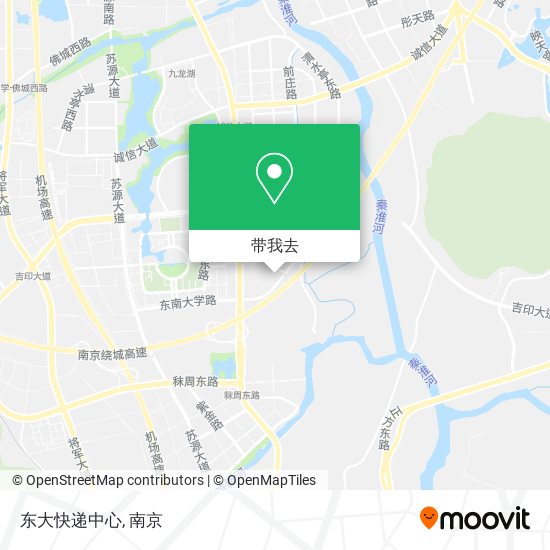 东大快递中心地图