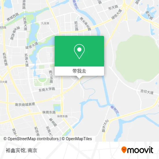 裕鑫宾馆地图