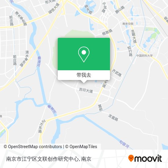 南京市江宁区文联创作研究中心地图