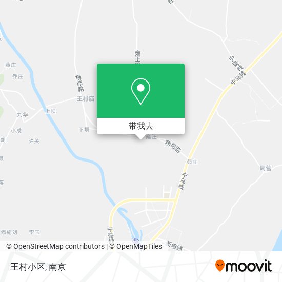 王村小区地图