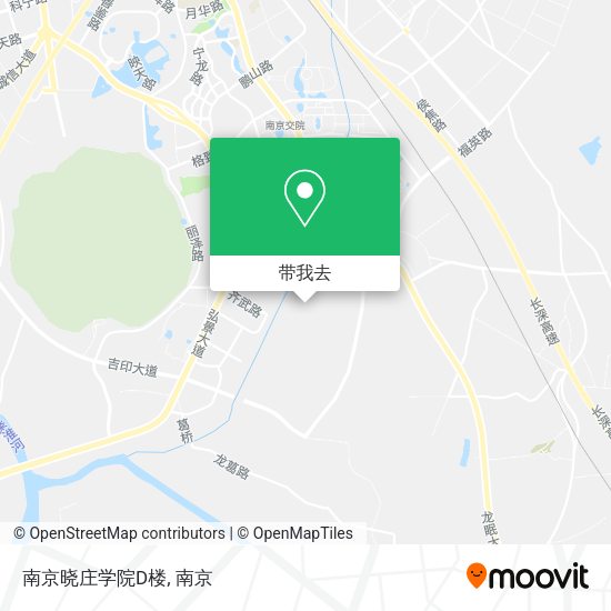 南京晓庄学院D楼地图