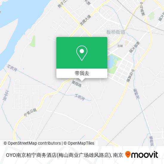 OYO南京柏宁商务酒店(梅山商业广场雄风路店)地图