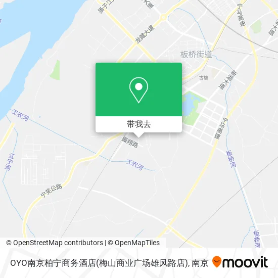 OYO南京柏宁商务酒店(梅山商业广场雄风路店)地图