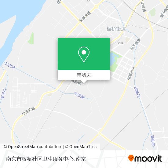 南京市板桥社区卫生服务中心地图