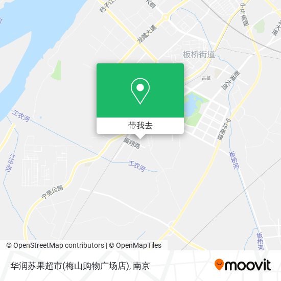 华润苏果超市(梅山购物广场店)地图