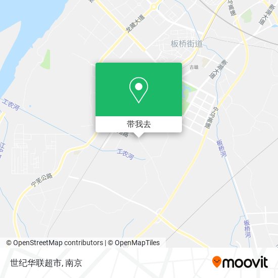 世纪华联超市地图