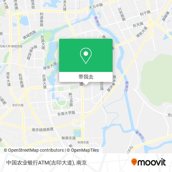 中国农业银行ATM(吉印大道)地图