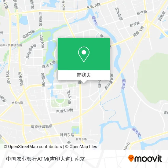 中国农业银行ATM(吉印大道)地图