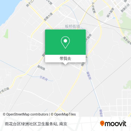 雨花台区绿洲社区卫生服务站地图