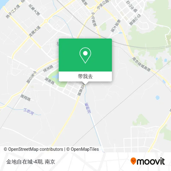 金地自在城-4期地图