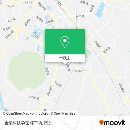 金陵科技学院-停车场地图