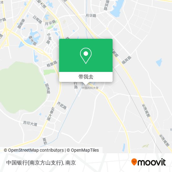 中国银行(南京方山支行)地图