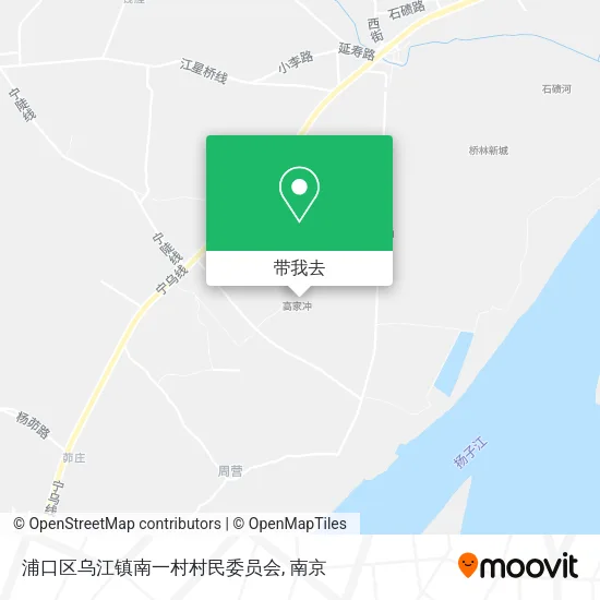 浦口区乌江镇南一村村民委员会地图