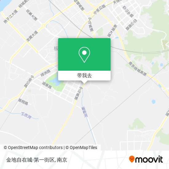 金地自在城-第一街区地图