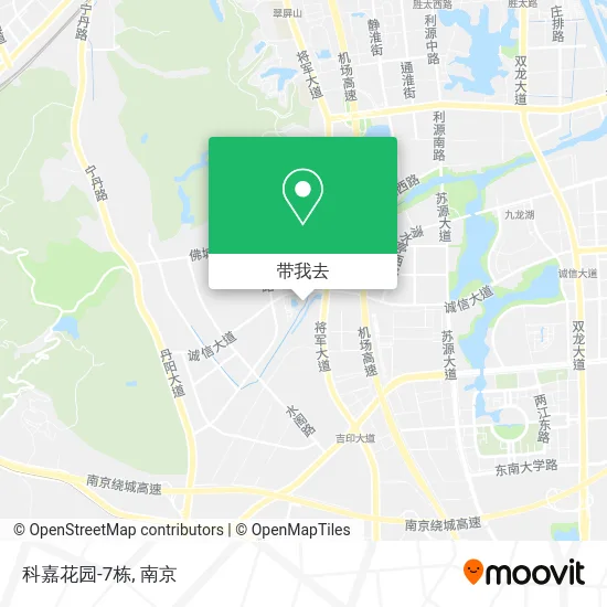 科嘉花园-7栋地图