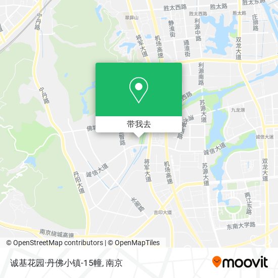 诚基花园·丹佛小镇-15幢地图