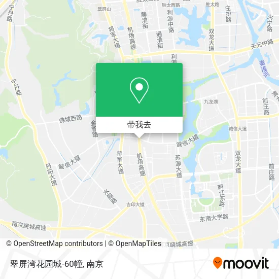 翠屏湾花园城-60幢地图