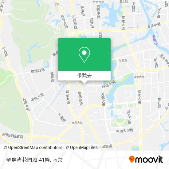 翠屏湾花园城-41幢地图