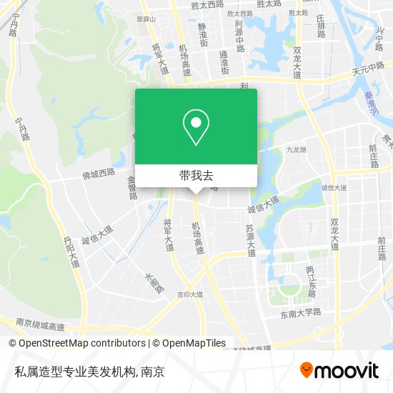 私属造型专业美发机构地图