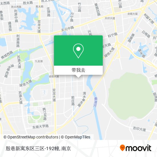 殷巷新寓东区三区-192幢地图