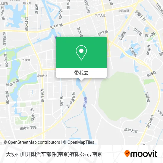 大协西川开阳汽车部件(南京)有限公司地图