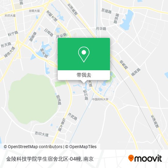 金陵科技学院学生宿舍北区-04幢地图
