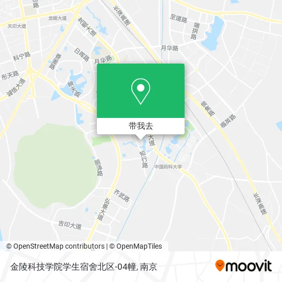 金陵科技学院学生宿舍北区-04幢地图