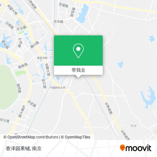 香泽园果铺地图