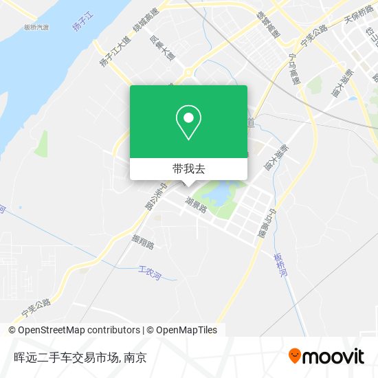 晖远二手车交易市场地图