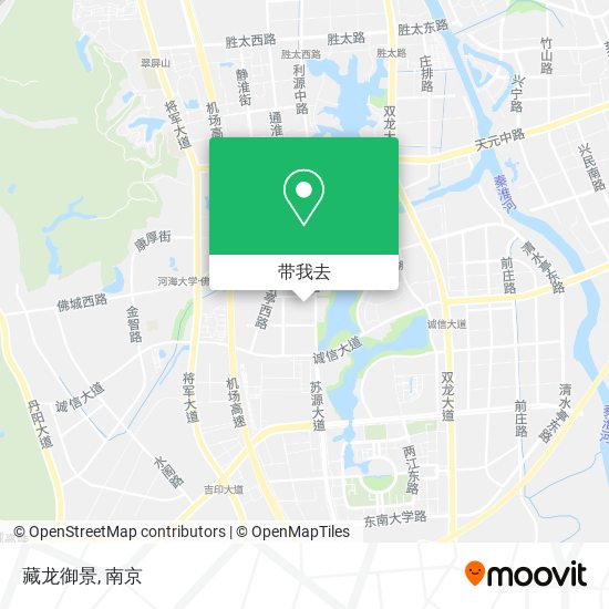 藏龙御景地图