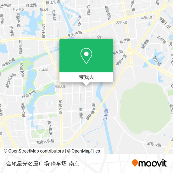 金轮星光名座广场-停车场地图