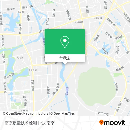 南京质量技术检测中心地图
