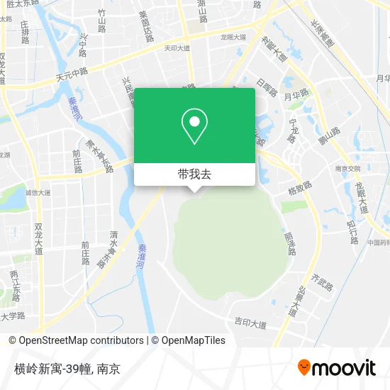 横岭新寓-39幢地图