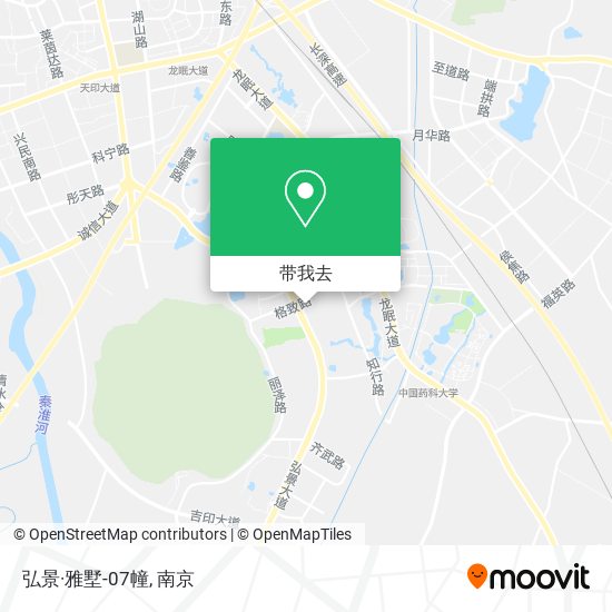 弘景·雅墅-07幢地图
