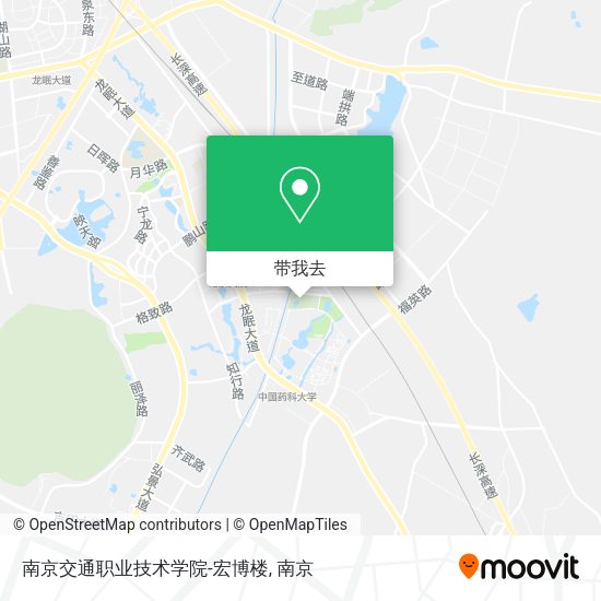 南京交通职业技术学院-宏博楼地图