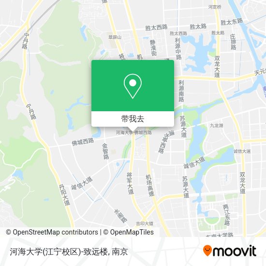 河海大学(江宁校区)-致远楼地图