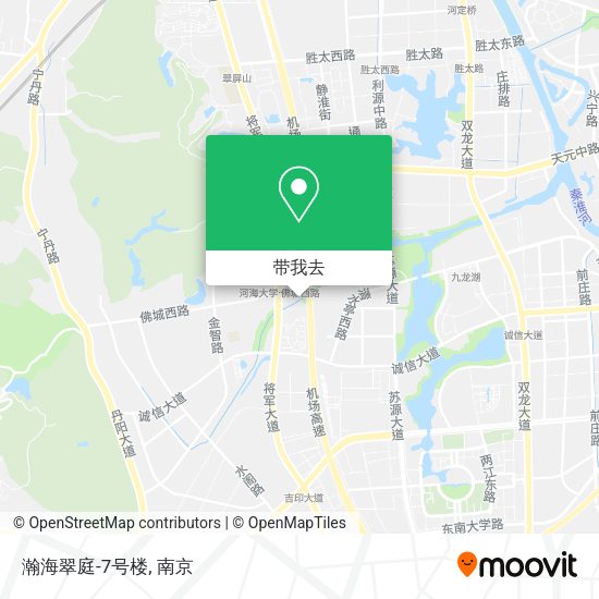 瀚海翠庭-7号楼地图