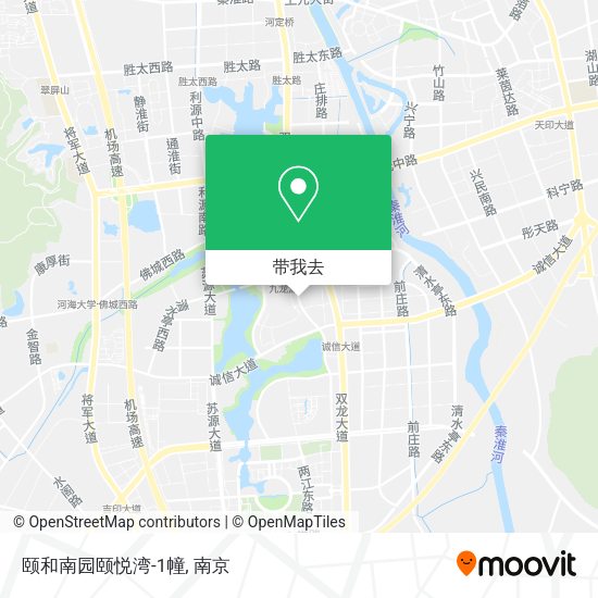颐和南园颐悦湾-1幢地图
