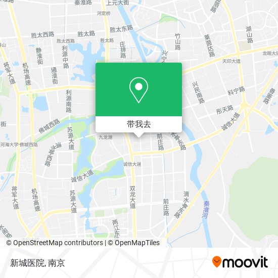 新城医院地图
