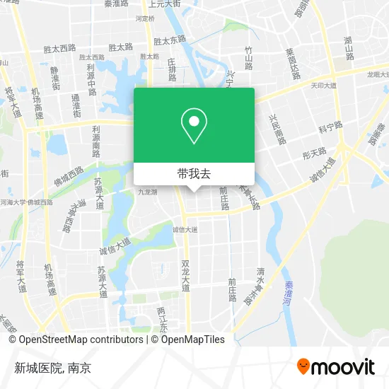 新城医院地图
