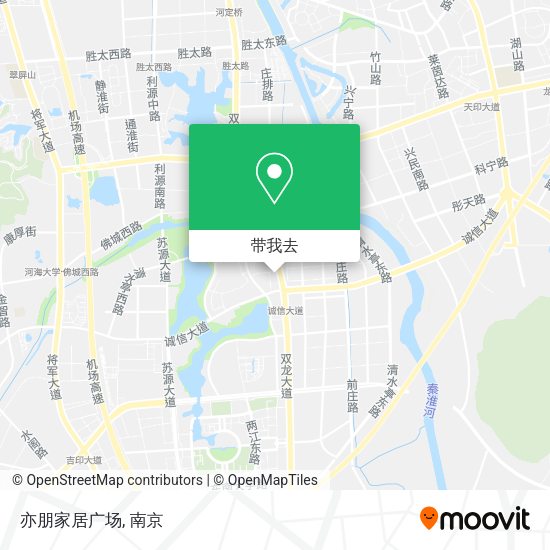 亦朋家居广场地图