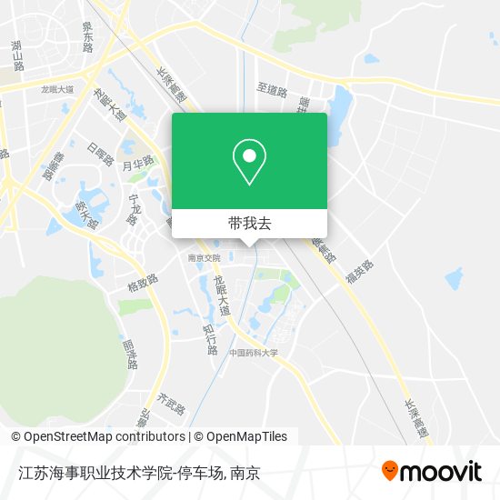 江苏海事职业技术学院-停车场地图